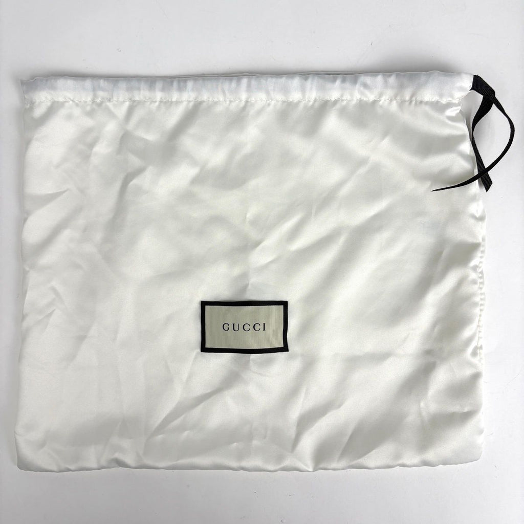 Gucci GG Marmont Chain Shoulder Bag Double Denim Light Blue — view 9
