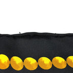Hermes Carre 90 Cuillers D'afrique African Spoon Scarf Silk Black Yellow — view 3