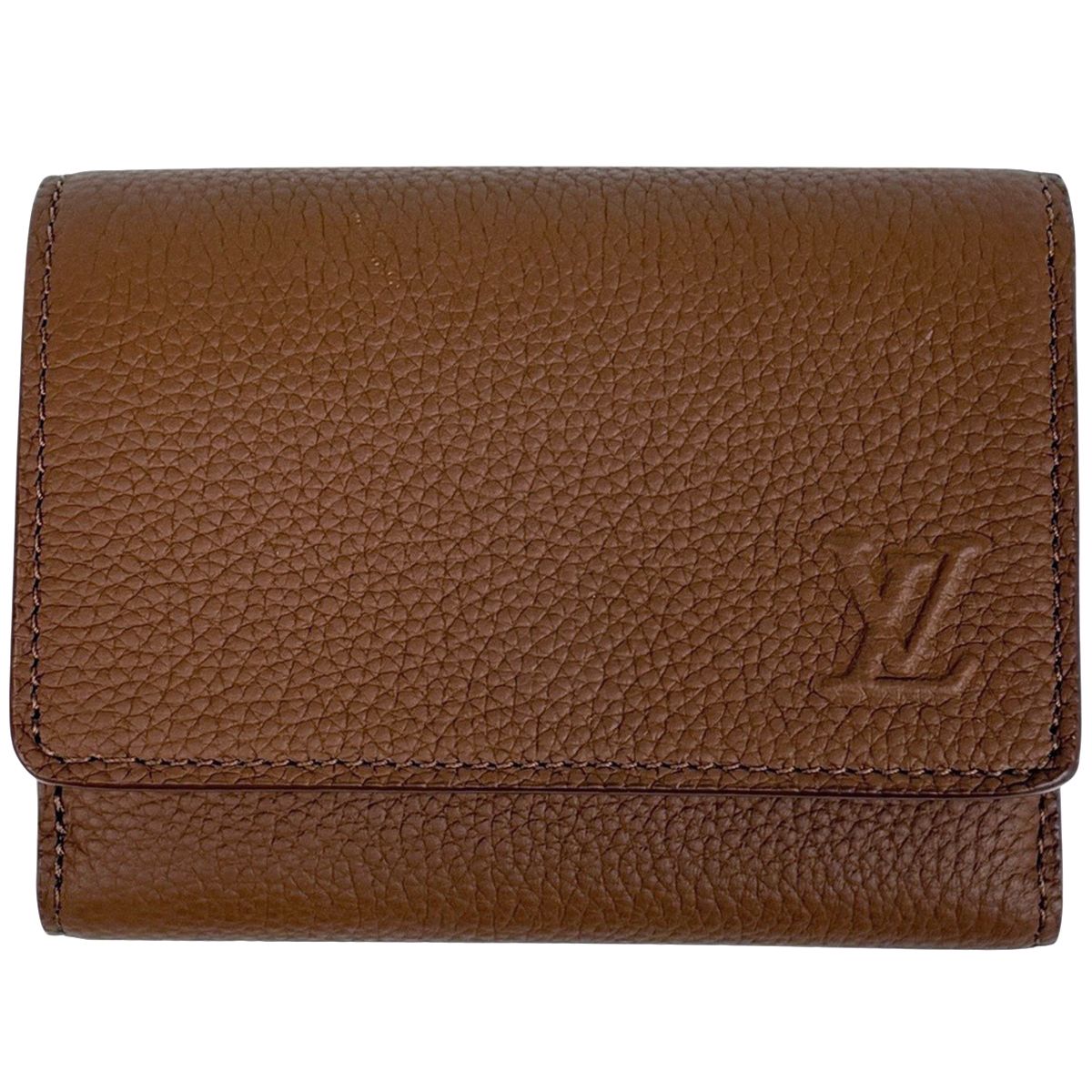 Louis Vuitton Victor Wallet LV Aerogram Trifold Leather