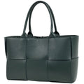 Bottega Veneta Arco Tote Maxi Intrecciato Leather Green