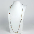Louis Vuitton Sautoir Logo Mania Long Necklace Metal Gold Silver — view 5