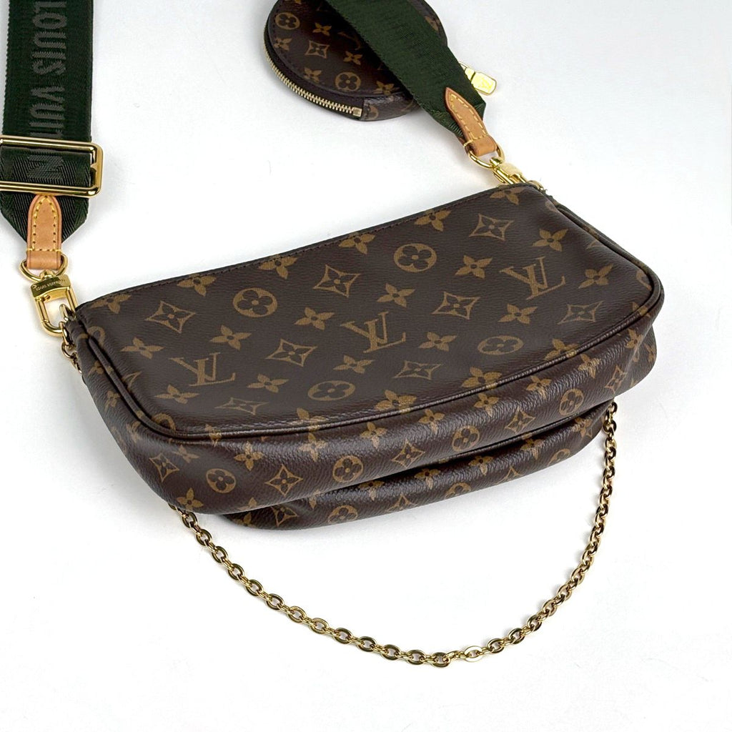 Louis Vuitton Multi Pochette Pouch Porte-Monnaie Mini Shoulder Bag Monogram — view 2