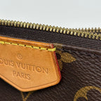 Louis Vuitton Multi Pochette Pouch Porte-Monnaie Mini Shoulder Bag Monogram — view 5