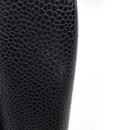 Chanel CC Logo Chain Tote Shoulder Bag Quilted Grand Shopping GST Caviar — view 3