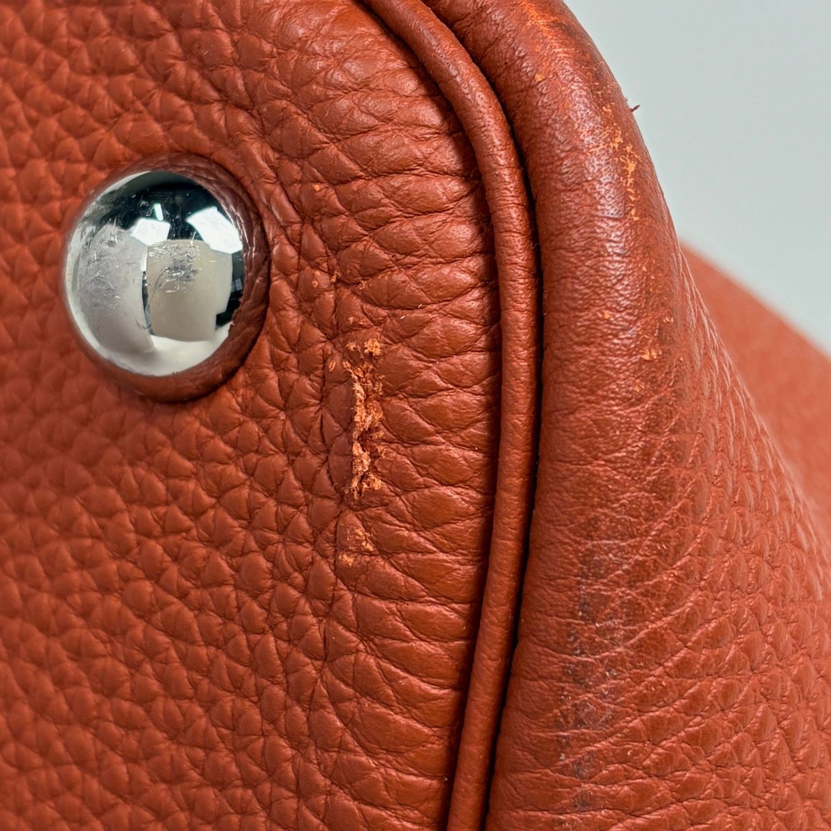 Hermes Bolide 45 Handbag Togo Brick — view 3