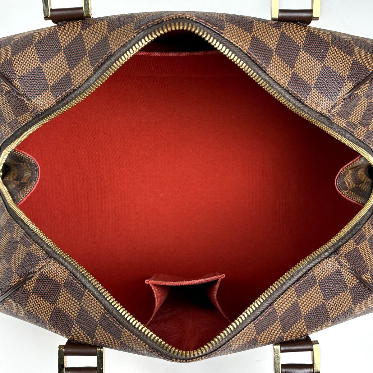 Louis Vuitton Riviera Mini Boston Bag Damier Brown — view 8