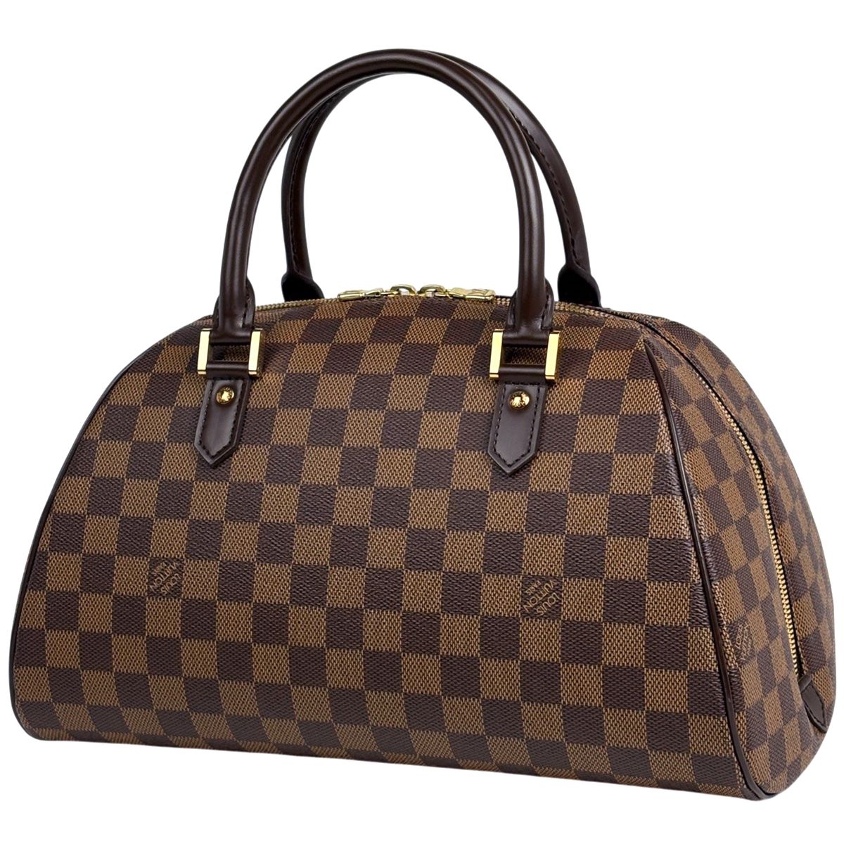 Louis Vuitton Riviera Mini Boston Bag Damier Brown