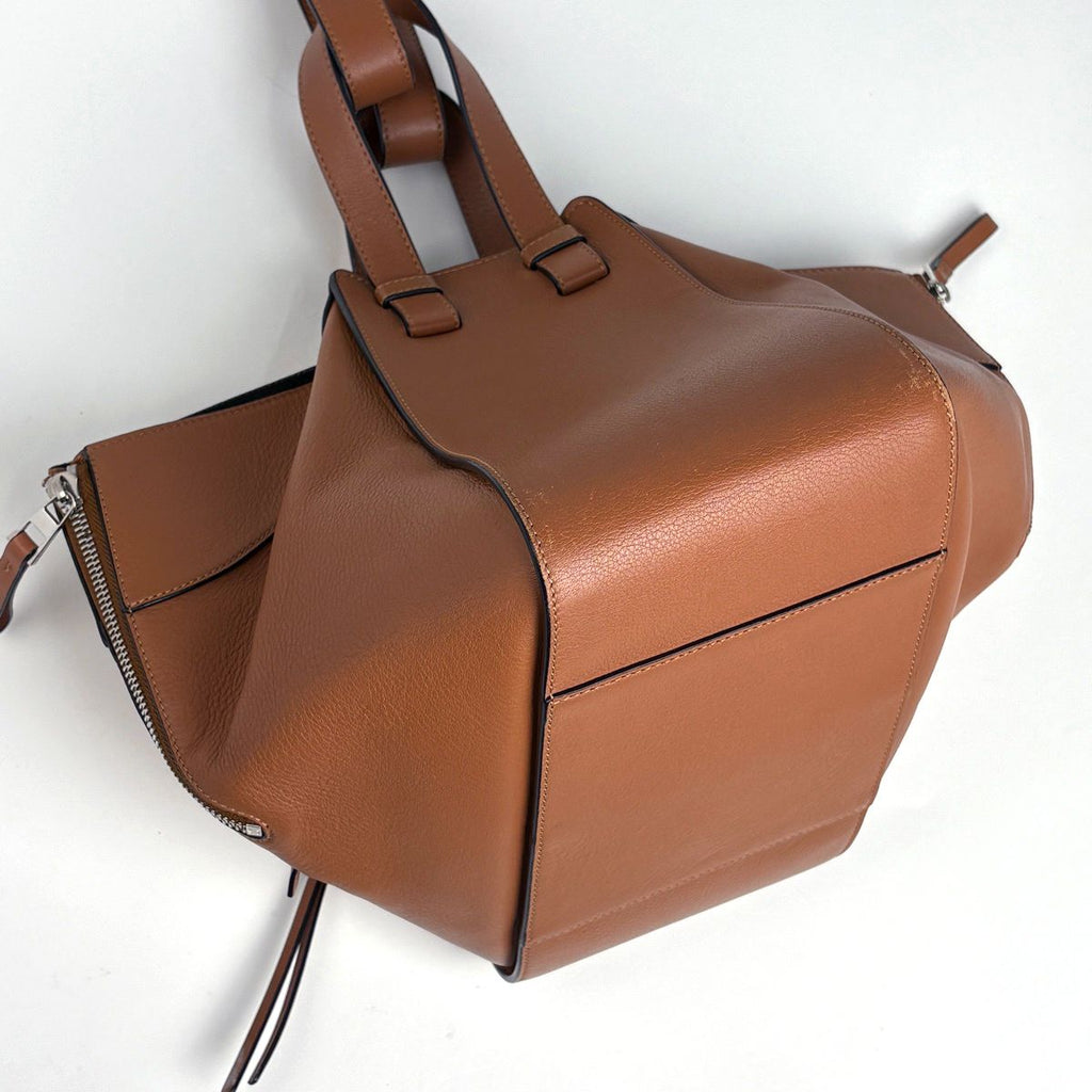 Loewe Hammock Bag Small Anagram 2-Way Leather Brown — view 2