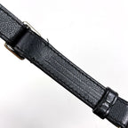 Chanel CC Logo Belt Bag Quilted Caviar Leather Black — view 8