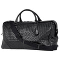 Bottega Veneta Intrecciato Boston Bag 2-Way Leather Black