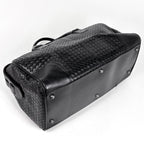 Bottega Veneta Intrecciato Boston Bag 2-Way Leather Black — view 2