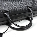 Bottega Veneta Intrecciato Boston Bag 2-Way Leather Black — view 7
