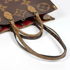Louis Vuitton On The Go GM 2-Way Monogram Giant Tote Reverse Brown — view 7
