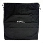 Chanel CC Logo Tote Leather Black — view 9