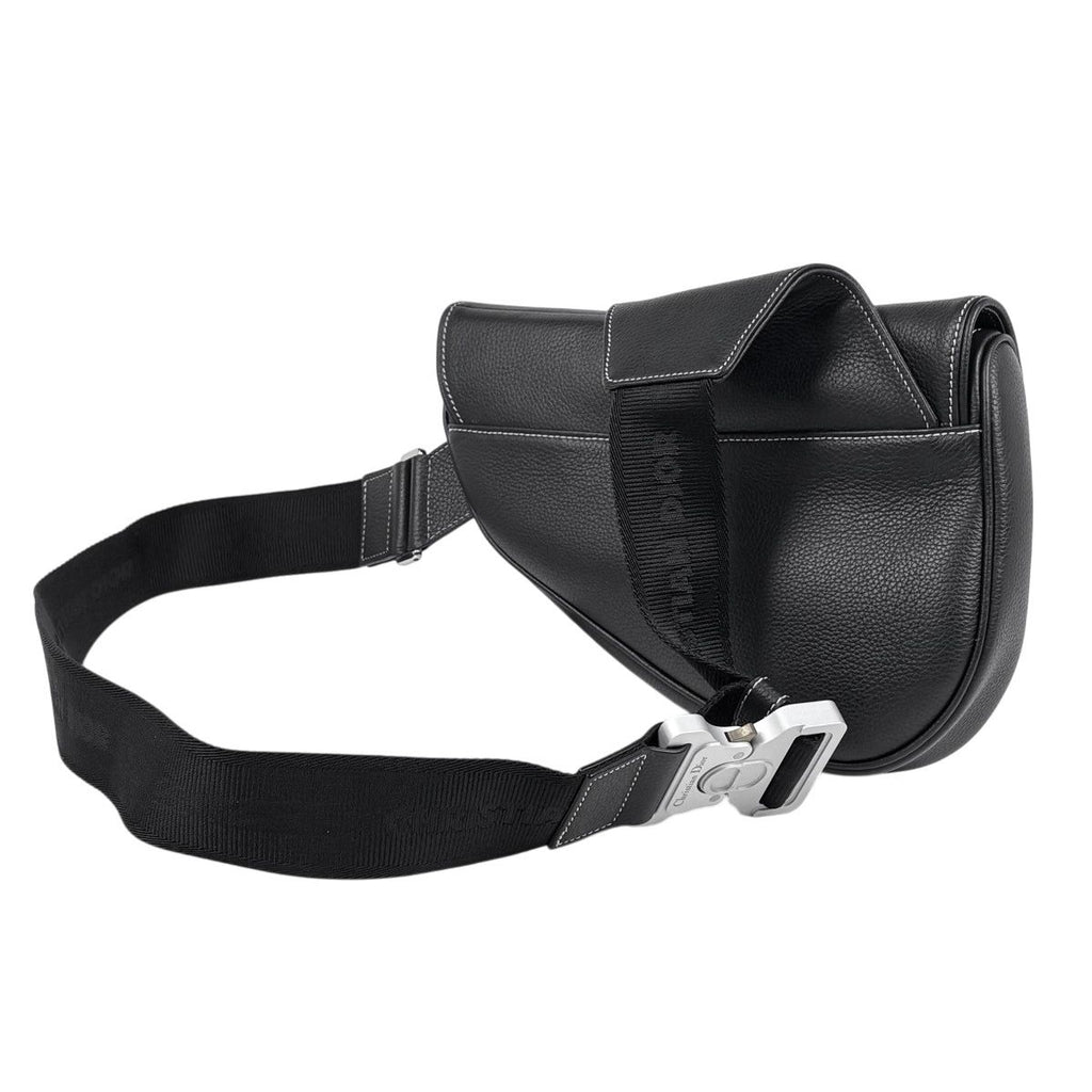 Dior Saddle Bag Leather Black — view 2
