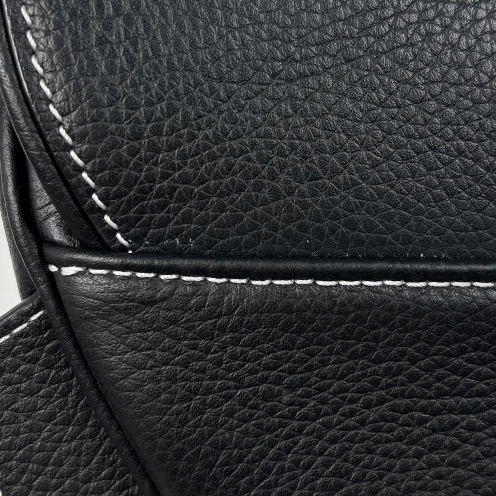 Dior Saddle Bag Leather Black — view 6