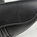 Dior Saddle Bag Leather Black — view 5
