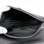 Dior Saddle Bag Leather Black — view 8