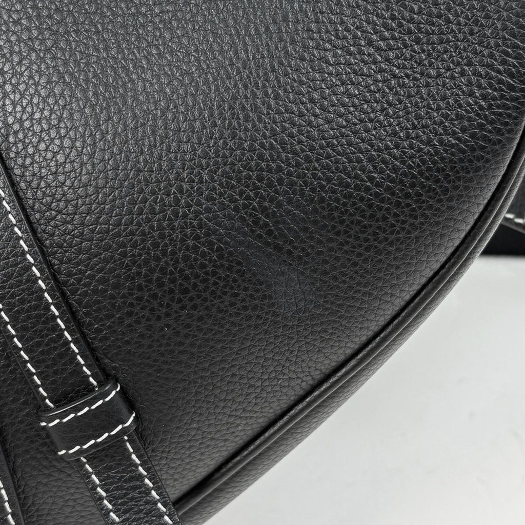 Dior Saddle Bag Leather Black — view 4