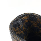 Celine Macadam Pattern Tote Brown Black — view 6
