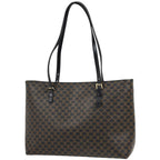Celine Macadam Pattern Tote Brown Black