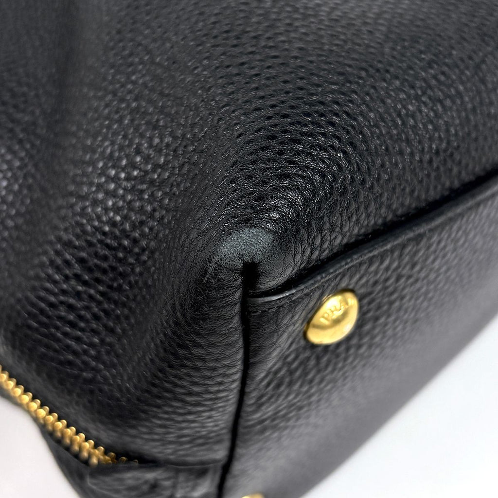 Prada Shoulder Bag Leather Nero — view 4
