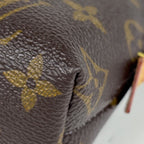 Louis Vuitton Pochette Cosmetic GM Makeup Cosmetics Pouch Monogram Brown — view 3