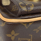Louis Vuitton Shoulder Bag Monogram Brown — view 3