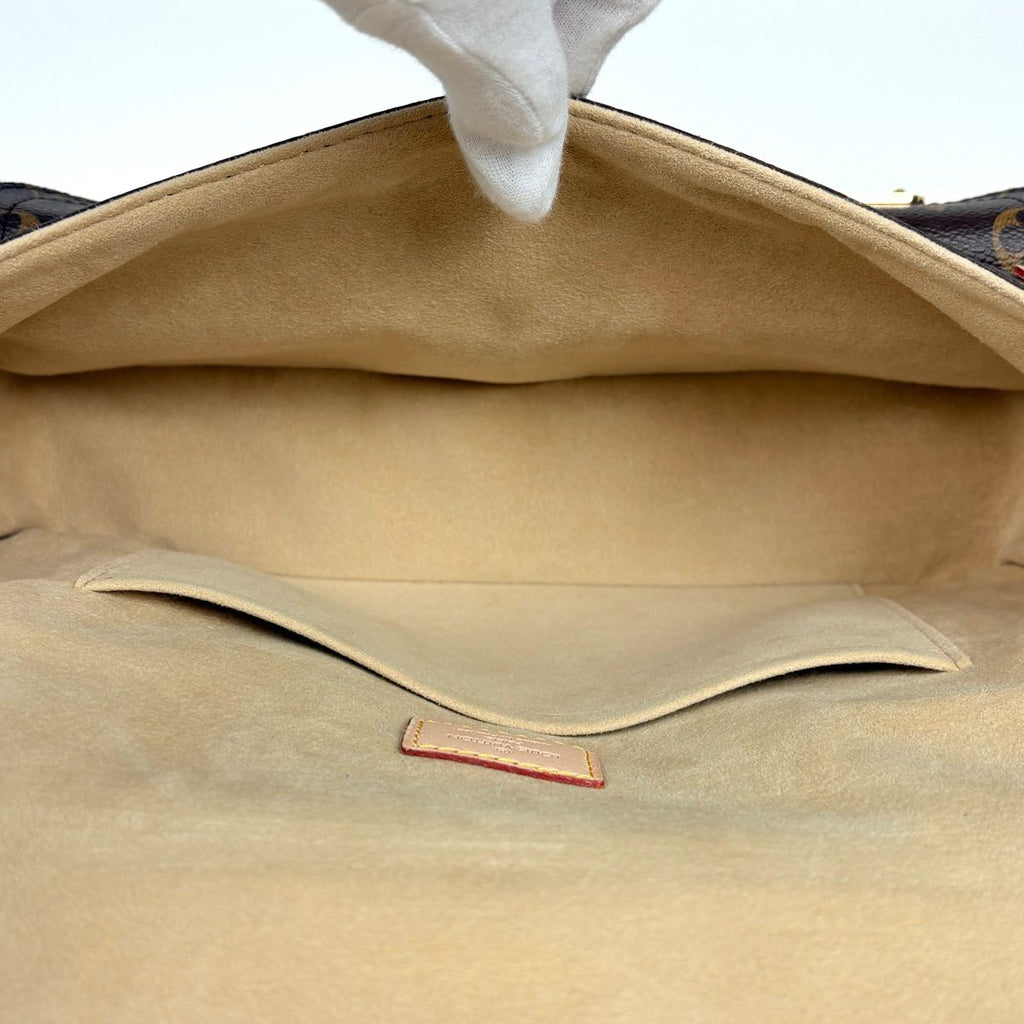 Louis Vuitton Shoulder Bag Monogram Brown — view 7