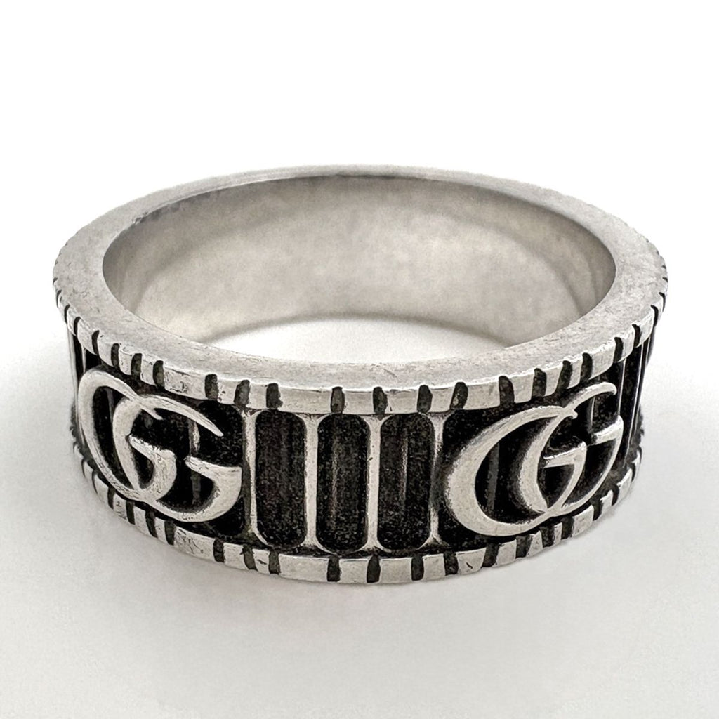 Gucci Double Wide Ring 925 Sterling Silver — view 3