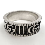 Gucci Double Wide Ring 925 Sterling Silver — view 3