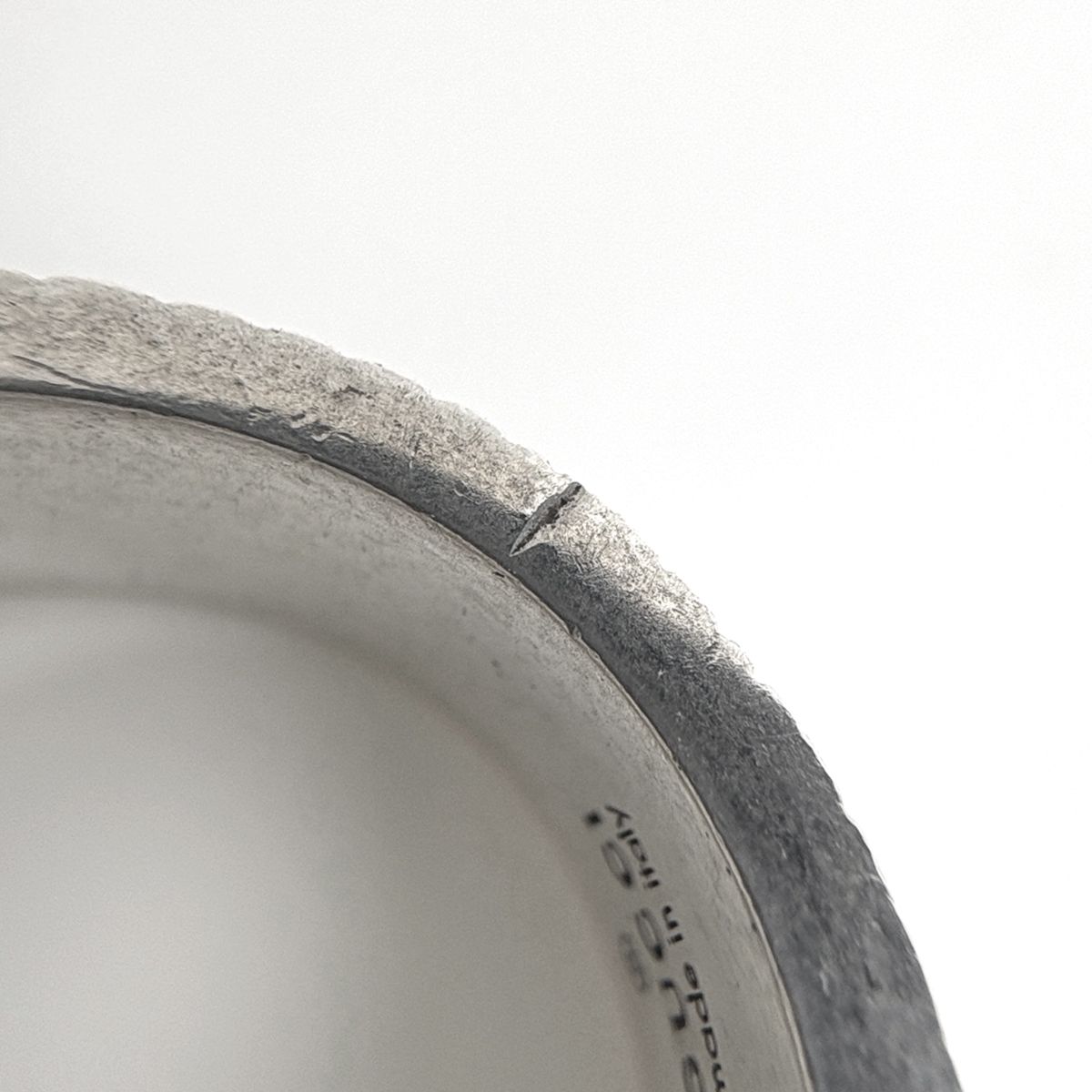Gucci Double Wide Ring 925 Sterling Silver — view 5