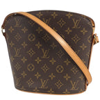 Louis Vuitton Drew Shoulder Bag Monogram Brown