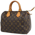 Louis Vuitton Speedy 25 Handbag Monogram Brown