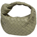 Bottega Veneta Intrecciato Handbag Hobo Leather Light Green