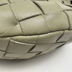 Bottega Veneta Intrecciato Handbag Hobo Leather Light Green — view 3