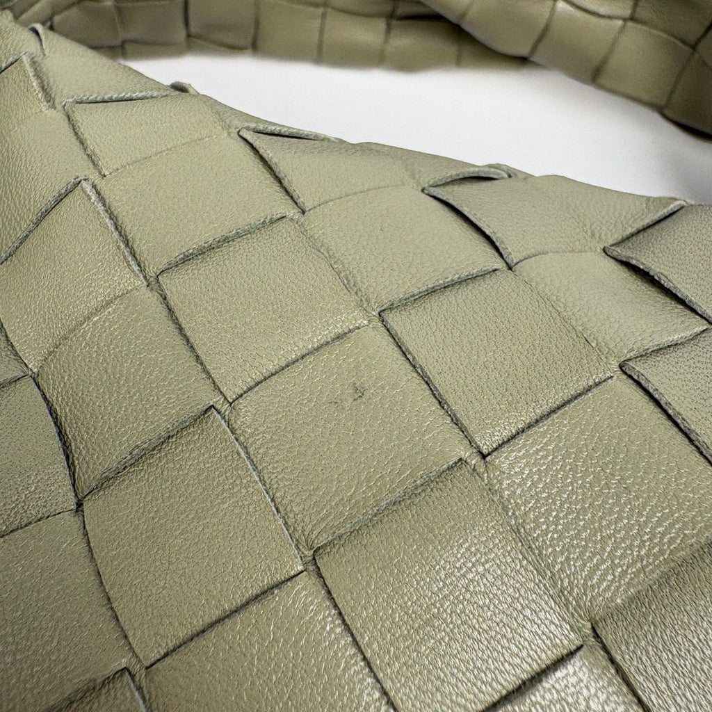 Bottega Veneta Intrecciato Handbag Hobo Leather Light Green — view 6