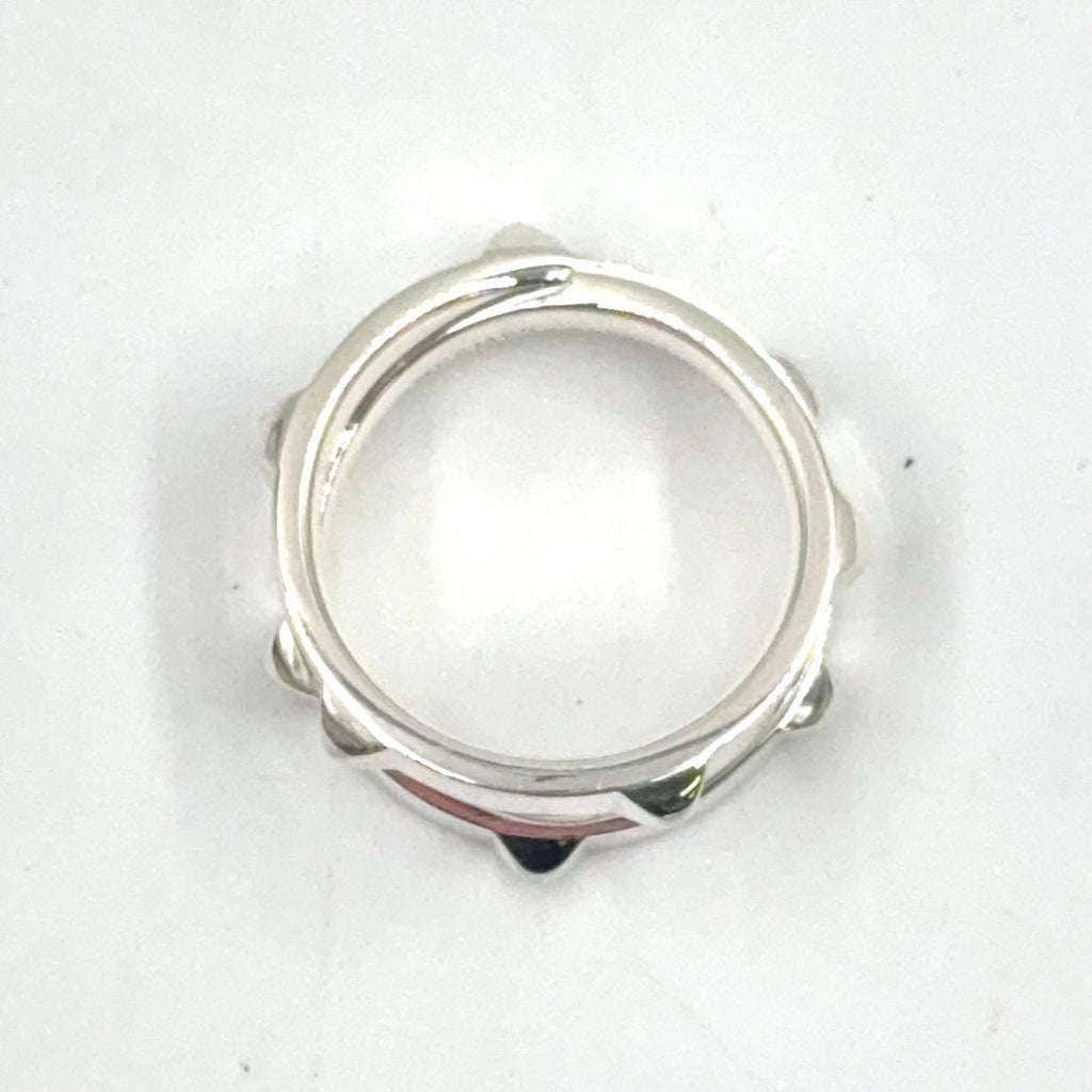 Hermes Crew Silver Ring — view 3