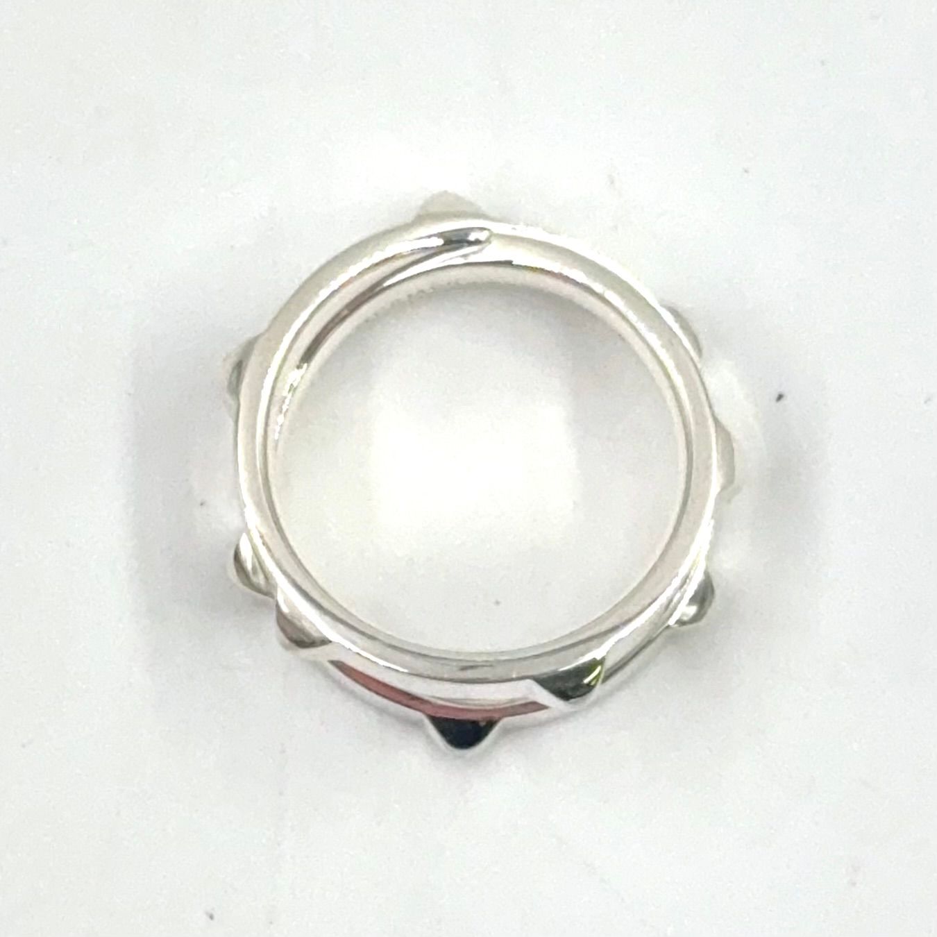 Hermes Crew Silver Ring — view 3