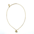 Dior CD Logo Gold Plated Necklace — view 3