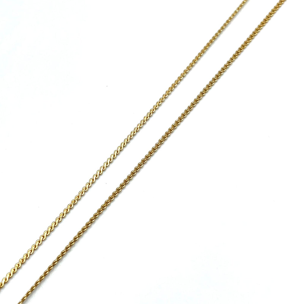 Dior CD Logo Gold Plated Necklace — view 6