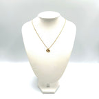 Dior CD Logo Gold Plated Necklace — view 9