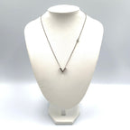 Louis Vuitton Essential Metal Silver Necklace — view 9