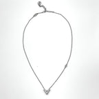 Louis Vuitton Essential Metal Silver Necklace — view 3