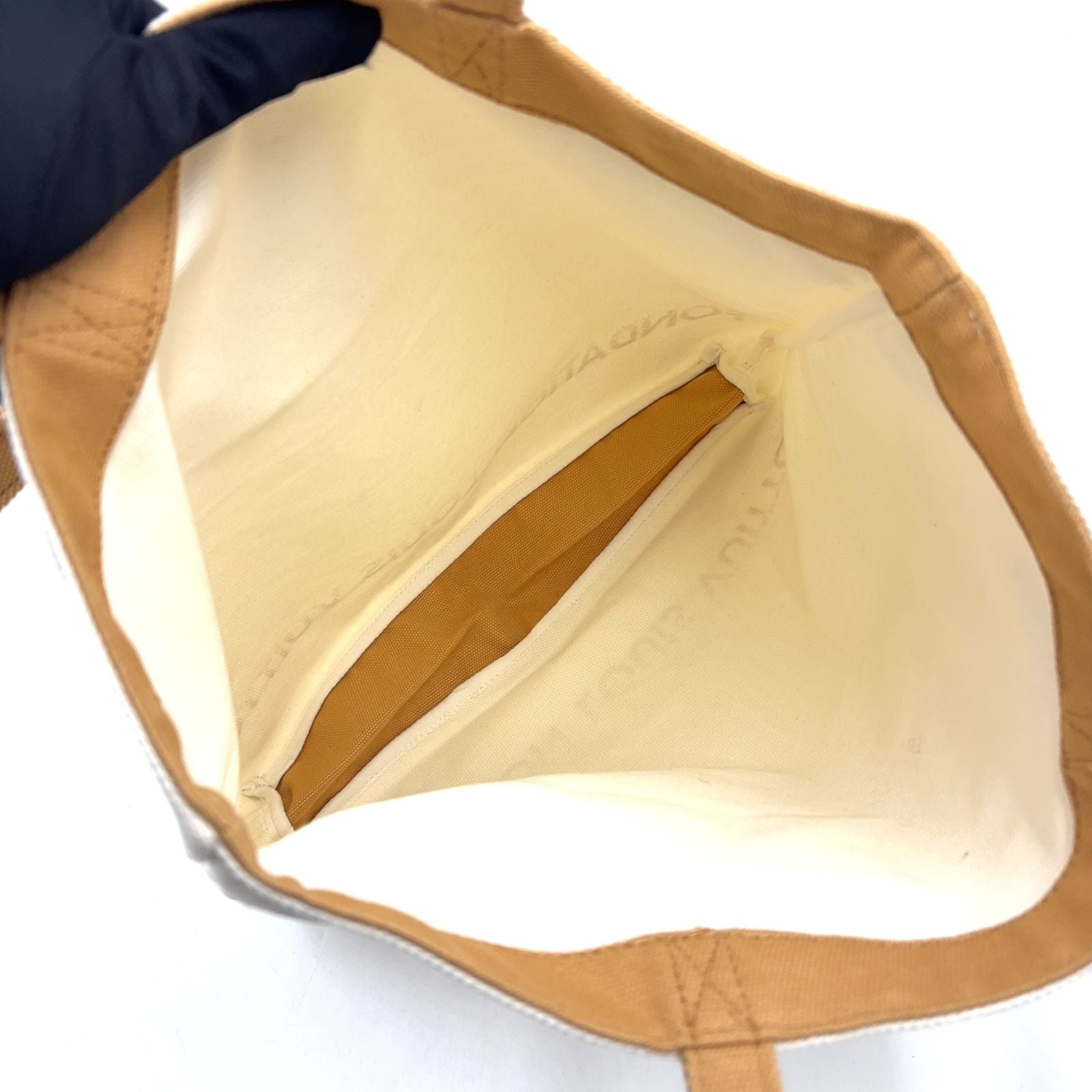 Louis Vuitton Fondation Cotton Beige Light Tote — view 3