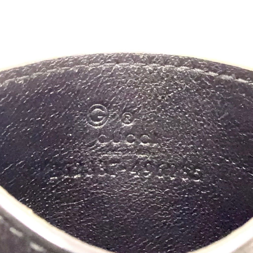 Gucci Micro Guccissima Leather Black Card Case — view 4