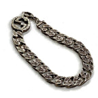 Gucci Interlocking Silver Bracelet — view 7