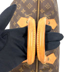 Louis Vuitton Speedy 40 Monogram Leather Brown Handbag Gold — view 7