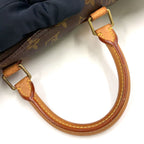 Louis Vuitton Speedy 40 Monogram Leather Brown Handbag Gold — view 8