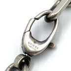 Gucci Interlocking Silver Chain Bracelet — view 4